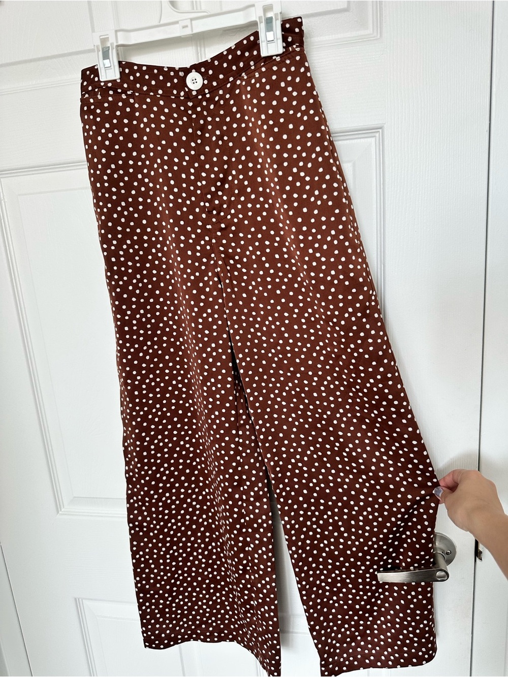 Urban Outfitters Brown Polka Dot Skirt